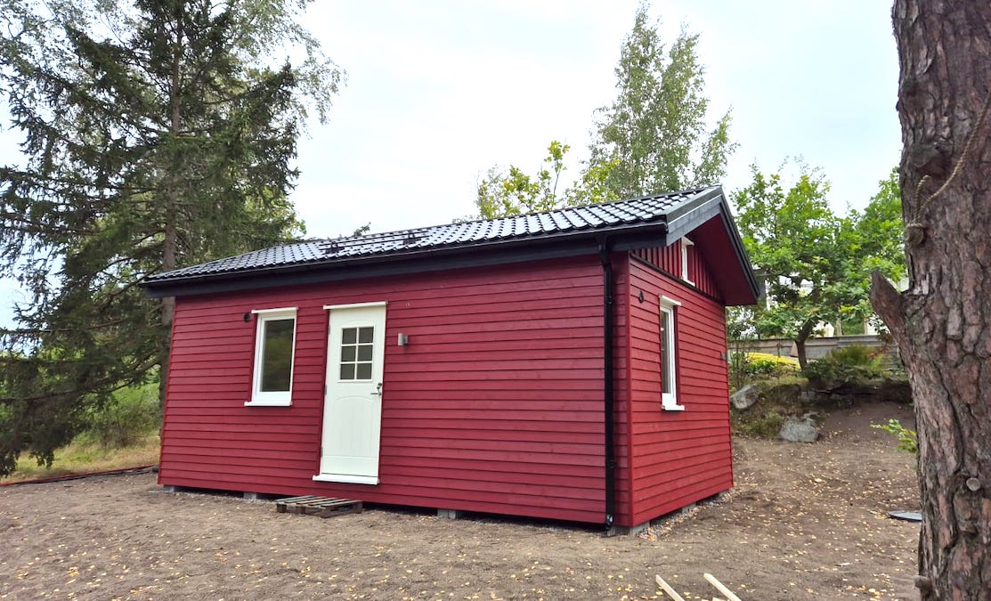Muskö – Attefallshus Linton 30